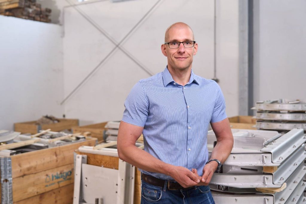 David Jung in der Produktion